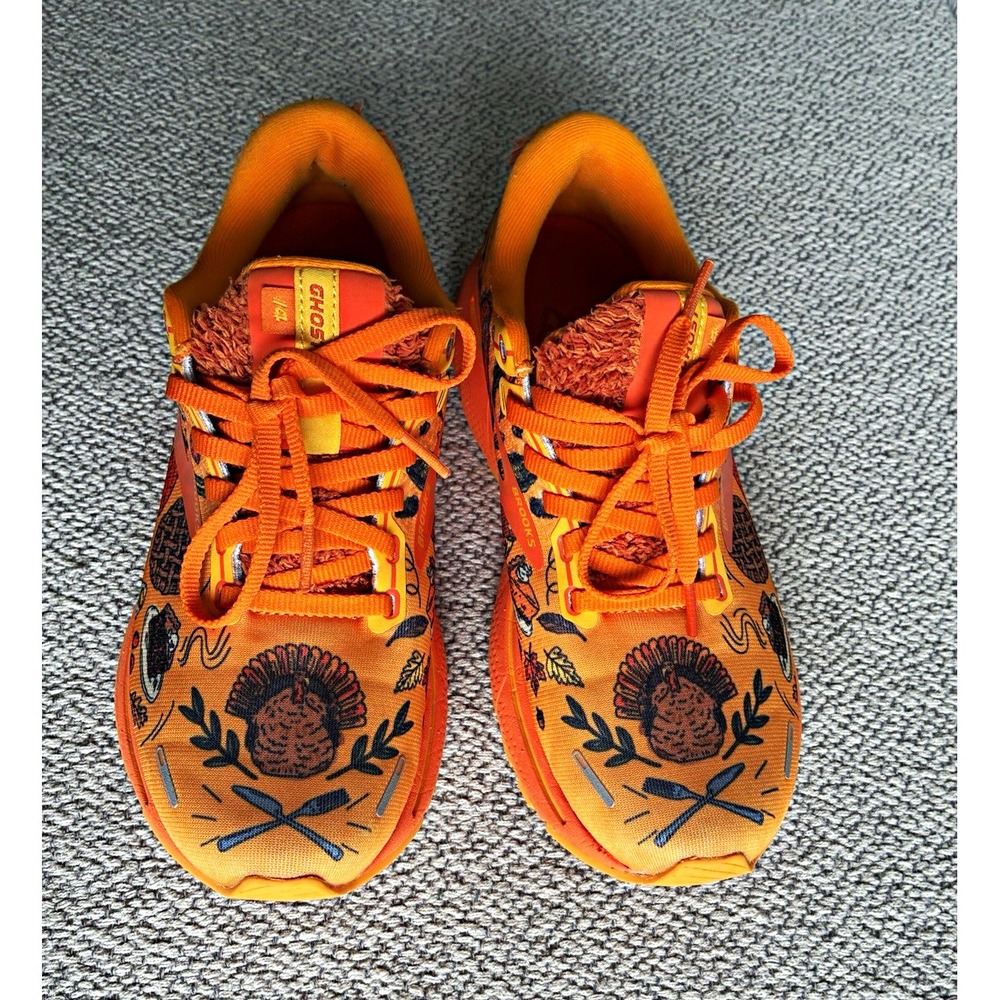 Brooks Ghost 14 Women's 7.5 Turkey Trot Thanksgiving Limited Edition